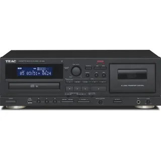 Teac AD-850-SE CD- & Kassettenspieler mit USB Schwarz