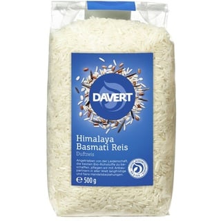 Davert Himalaya Basmati Reis weiß bio