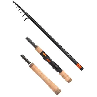 Shimano Fishing Spinnrute Mini Tele Schwarz 1,80 m 7-21 g 10 St.