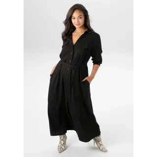 aniston plus Blusenkleid Schwarz 46