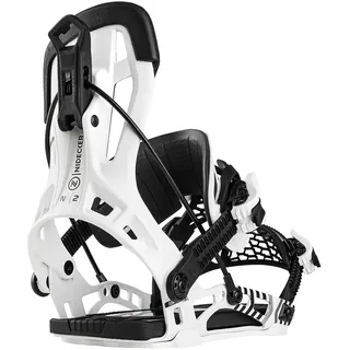 NIDECKER Flow Nx2 Snowboardbindungen - White - M