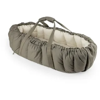 Sebra - 3-in-1 Baby Nestchen, dark olive