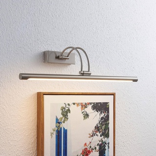 LUCANDE LED-Bilderleuchte nickel, Metall, 54cm