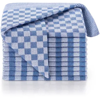 Blumtal Geschirrtuch, blau kariert, Quadratisch, 50x70 cm, Kochen, Geschirrtücher - Schürzen, Geschirrtücher