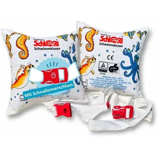 Schlori - Schwimmkissen mit Schnallenverschluss - Weiß