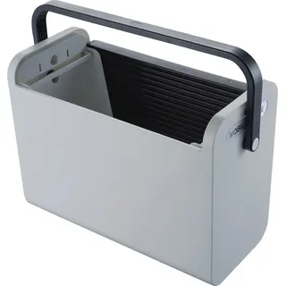 Helit Hängeregister-Box ohne Mappen grau