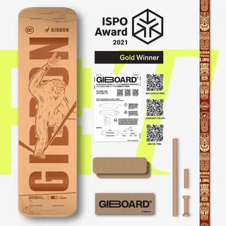 Gibbon Slacklines Giboard Set (Größe One Size, roots travel)