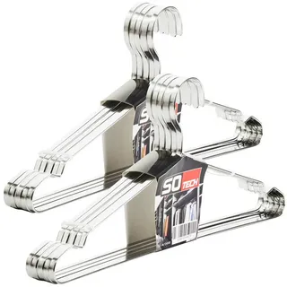 SO-Tech Sotech Design Kleiderbügel Edelstahl 450 X 193 Mm Mit Haken, 10er Set