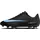 Mercurial FG/MG black/ice blue 45