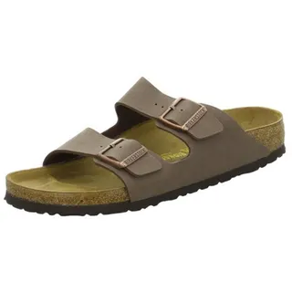 Birkenstock Arizona Birko-Flor Nubuk schmal mocca 48