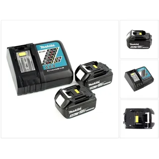 2x 3,0 Ah + DC18RC Ladegerät 195584-2