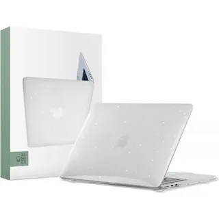 TECH-PROTECT SmartShell Hülle für MacBook Air 13\" M2/M3 2022–2024 Transparent Glitzernd"