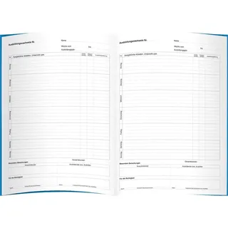 Herlitz Formularbuch "Ausbildungsnachweis", DIN A4, 28 Blatt