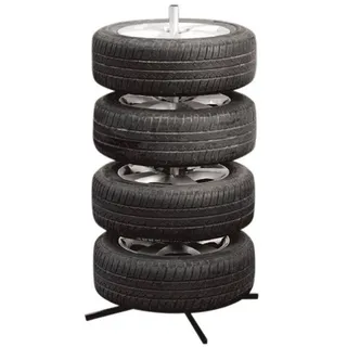 BURI Reifen-Wandhalterung Felgenbaum für 4 Reifen Reifenbaum Reifenständer Reifenhalter Ständer