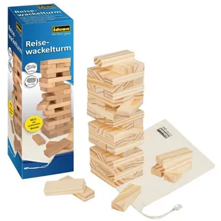 IDENA Reise-Wackelturm Beige