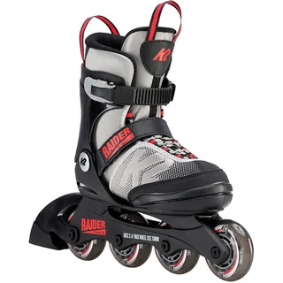K2 Raider grau/rot/schwarz 32-37