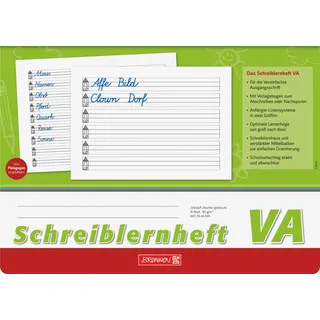 Brunnen Schreiblernheft VA A4 quer, 16 Blatt