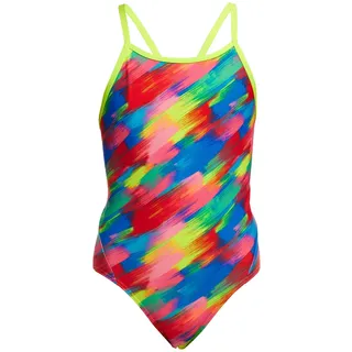 Funkita Stroked Badeanzug Mädchen | Kinder chlorresistent schnelltrocknend, Kinder Größen:176 - 176