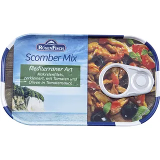 Rügenfisch MSC Scomber-Mix Mediterrane Art, 120 g