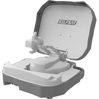 Selfsat Caravan Mobil 55cm Grau Single