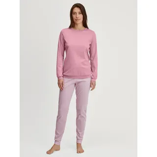 CALIDA Striped Dreams Damen, aus 100% Bio-Baumwolle, wärmende Qualität Lilas 44-46 - 44-46