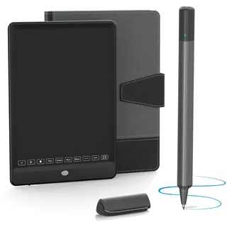 NEWYES Smart Pen 4.0 Set, Syncpen mit Digital Notizbuch und Schreibtafel, Bluetooth drahtlos, Kompatibel mit iOS und Android, Digital Pen für Studenten Designer Geschäftsleute Notizen Aufzeichnen