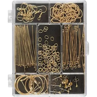 Creativ Company Starterset Schmuck, Gold, 1 Set