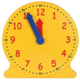 Eduplay Lernuhr Lehrer gelb/rot/blau