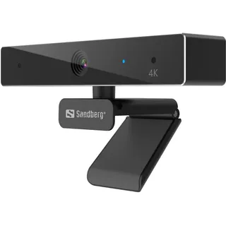 Sandberg USB-C/A Webcam Pro Remote 4K Schwarz