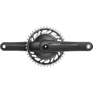 Sram Red AXS Powermeter 170mm 40 Kurbelgarnitur Mit Leistungsmesser - Black - 170 mm