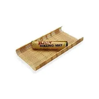 RAW® Natural Bamboo Rolling Mat / 2er (Drehhilfe, Drehmatte, Rollmatte)