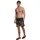 Badeshorts Block Swim Short Schwarz L