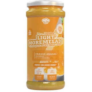 More Nutrition Light Moremelade Fruchtaufstrich, 240g - Himbeere-Blaubeere