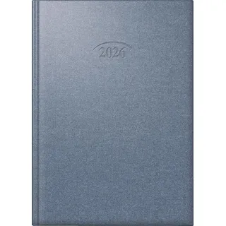 Brunnen Buchkalender Mod. 765 2026 | A5, Kunststoff, cosmosblau