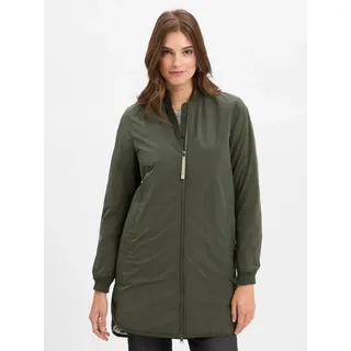 CAMEL ACTIVE Damen Wasserabweisender Mantel aus reinem Polyester Waldgrün, womenswear-46 - 46