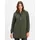 Damen Wasserabweisender Mantel aus reinem Polyester Waldgrün womenswear-46 46