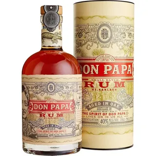 Don Papa 7 Years Old Single Island Rum 40% Vol. 0,7l in Geschenkbox