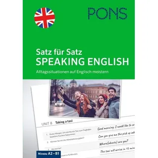 pons langenscheidt gmbh PONS Satz für Satz Speaking English