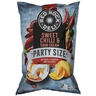 Red Rock Sweet Chilli & Sour Cream Chips Party Size