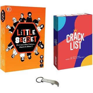 Set Little Secret + Crack List auf Französisch + 1 Flaschenöffner Blumie (Little Secret + Crack List)