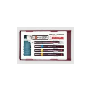 Rotring Isograph College-Set Tuschefüller-Set schwarz, 1 Set