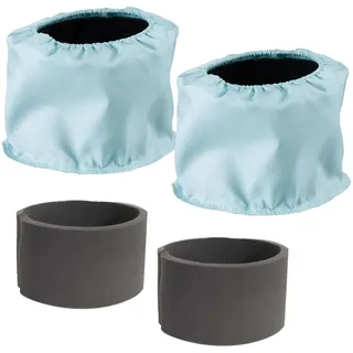 199827-4 Vorfilter-Set, Kompatibel Mit Makita, Akku-Staubsauger Modell XCV11Z DVC750L DVC750A Reinigungswerkzeuge Filtration Kehrmaschinenzubehör(2pcs)