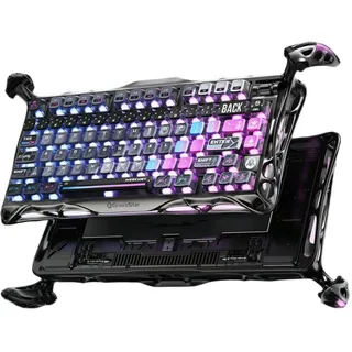 GravaStar Mercury K1 Pro Mechanische Tastatur Wireless - QWERTY US Cyberpunk