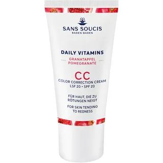 Sans Soucis Daily Vitamins Granatapfel CC Cream LSF 20 Anti-Rötungen 30 ml