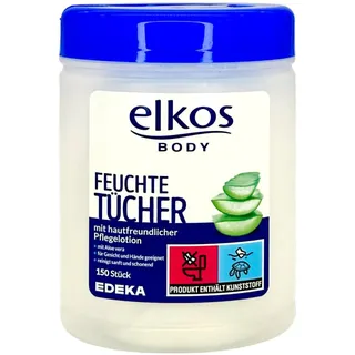 Elkos Feuchte Tücher Box 150ST