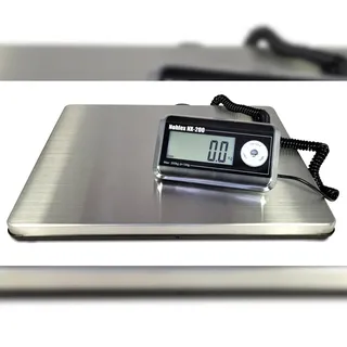 Nohlex Plattformwaage 200kg/100g Silberfarben