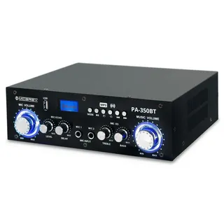 McGrey PA-350BT Bluetooth-Endstufe mit USB/MP3-Player,
