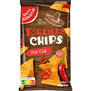 Gut&Günstig Tortilla Chili Chips 300,0 g
