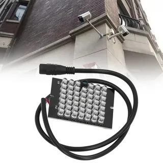 940nm Infrarot Nachtsicht Lampe 12V DC Stromversorgung 48 LEDs Auto Induktion CCTV Kamera Nachtsicht unterstützte Beleuchtung Intelligente Lichtsteuerung