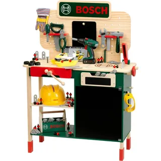 Theo Klein Klein Bosch Holzwerkbank (MDF), Kinderwerkzeug